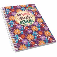 Cuaderno LAYCONSA Arcoiris Anillado A4 Mujer