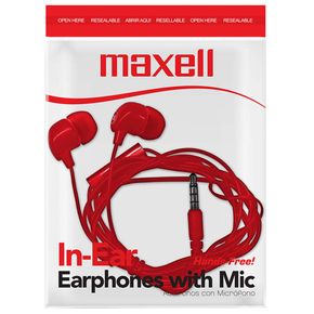 Audífonos In Ear Maxell In-Bax