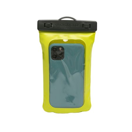 Float phone dry bag green Geckobrands