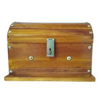 Baul Cofre Decorativo en Madera Pino
