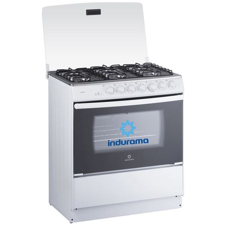 Cocina a Gas INDURAMA Tenerife 6 Quemadores Blanco | plazaVea - Supermercado