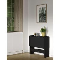 Mesa de Comedor Plegable Cocos Negro