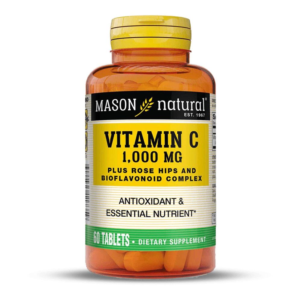 Vitamina C1000 MG Plus + Bioflavonoides Rosa Mosqueta plazaVea