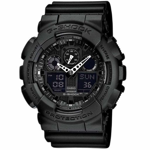 Reloj Casio G-Shock GD350-1 Digital Para Hombre Alarma Luz LED Resina Negro