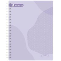 Cuaderno MINERVA Prisma Ejecutivo Anillado Tapa Dura Diseños 180 Hojas