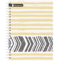 Cuaderno MINERVA Universitario Anillado Tapa Dura 5D-CB 160 Hojas