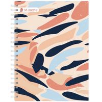 Cuaderno MINERVA Universitario Anillado Tapa Dura 5D-PCOL 160 Hojas