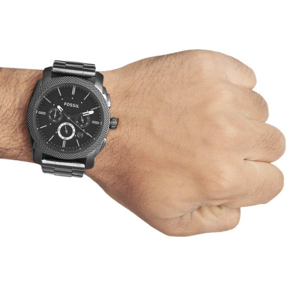 Reloj Fossil Machine FS4662 Para Hombre Cronómetro Fecha Gris Gunmetal | plazaVea - Supermercado reloj fossil fs4662 precio