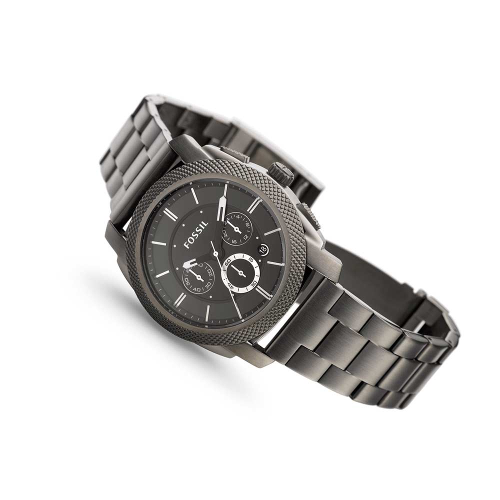 Reloj Fossil Machine FS4662 Para Hombre Cronómetro Fecha Gris Gunmetal | plazaVea - Supermercado reloj fossil fs4662 precio
