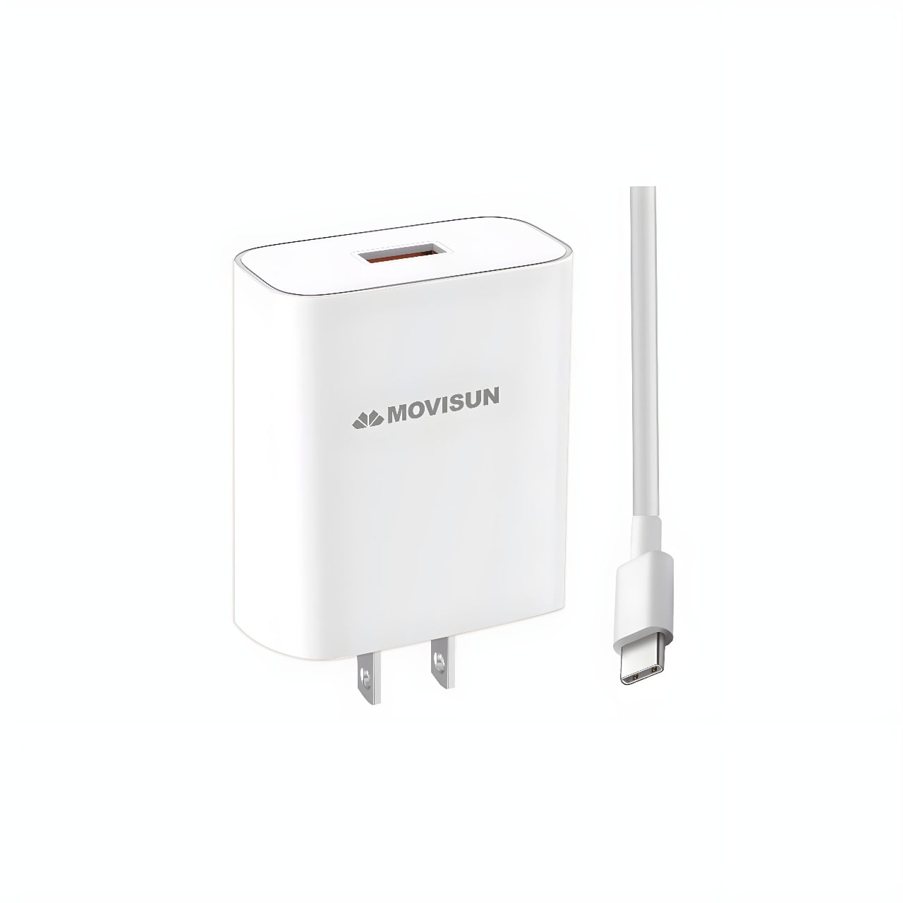 Cargador de Carga Rápida Movisun 22.5 W MQC-20 Blanco