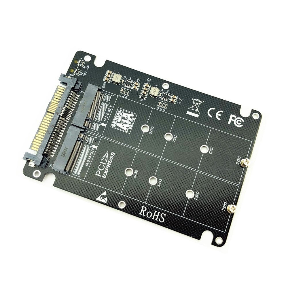 Adaptador M.2 SSD a Nvme B/m Sata Ngff Ssd Pci-e a U2 Sff-8639