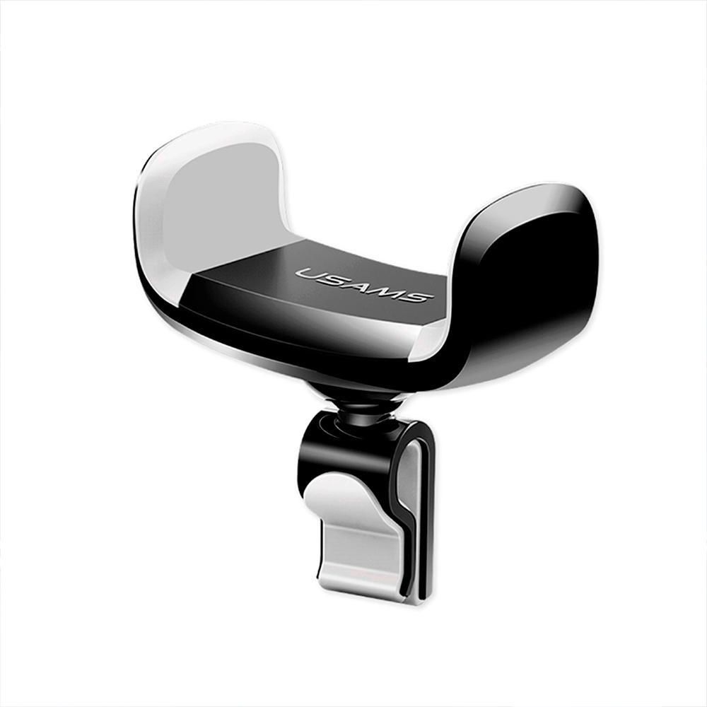 Soporte Celular Auto Negro Con Gris