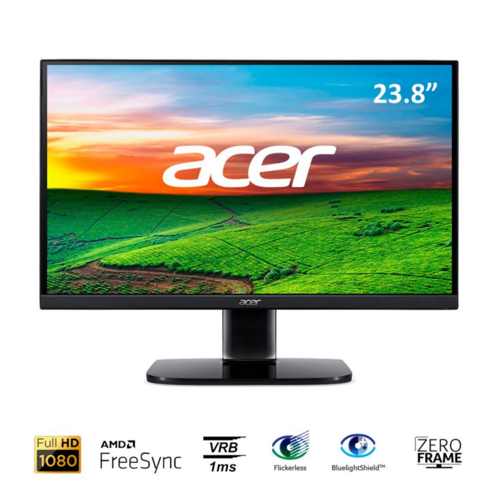 Monitor Acer KA242Y ABI 23.8"" Full HD 75Hz AMD Freesync 1ms VRB