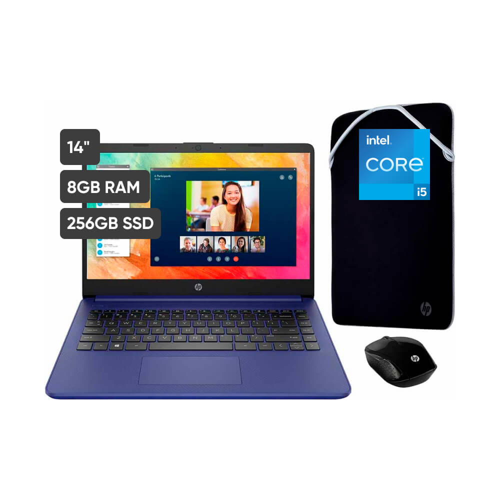 Laptop HP 14-dq2514la 14'' Intel Core i5 11va generación 8GB 256GB SSD