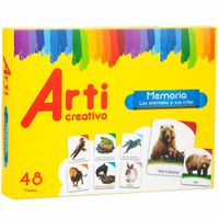 Didácticos ARTI CREATIVO Memoria 48 Piezas