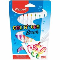 Rotulador MAPED Color'Peps Brush Caja 10un
