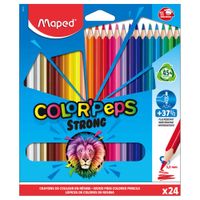 Pack MAPED Lápices Color'Peps Strong Multicolor 24un