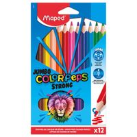 Pack MAPED Lápices Color'Peps Jumbo Strong 12un