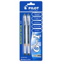 Lapiceros PILOT Tinta Gel BL-G1 Negro 2un