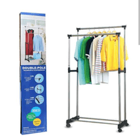 Tendedero Doble Organizador de Ropa