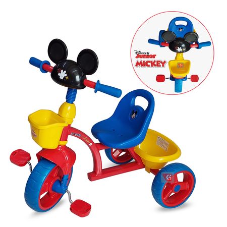 Triciclo Musical Mickey Azul