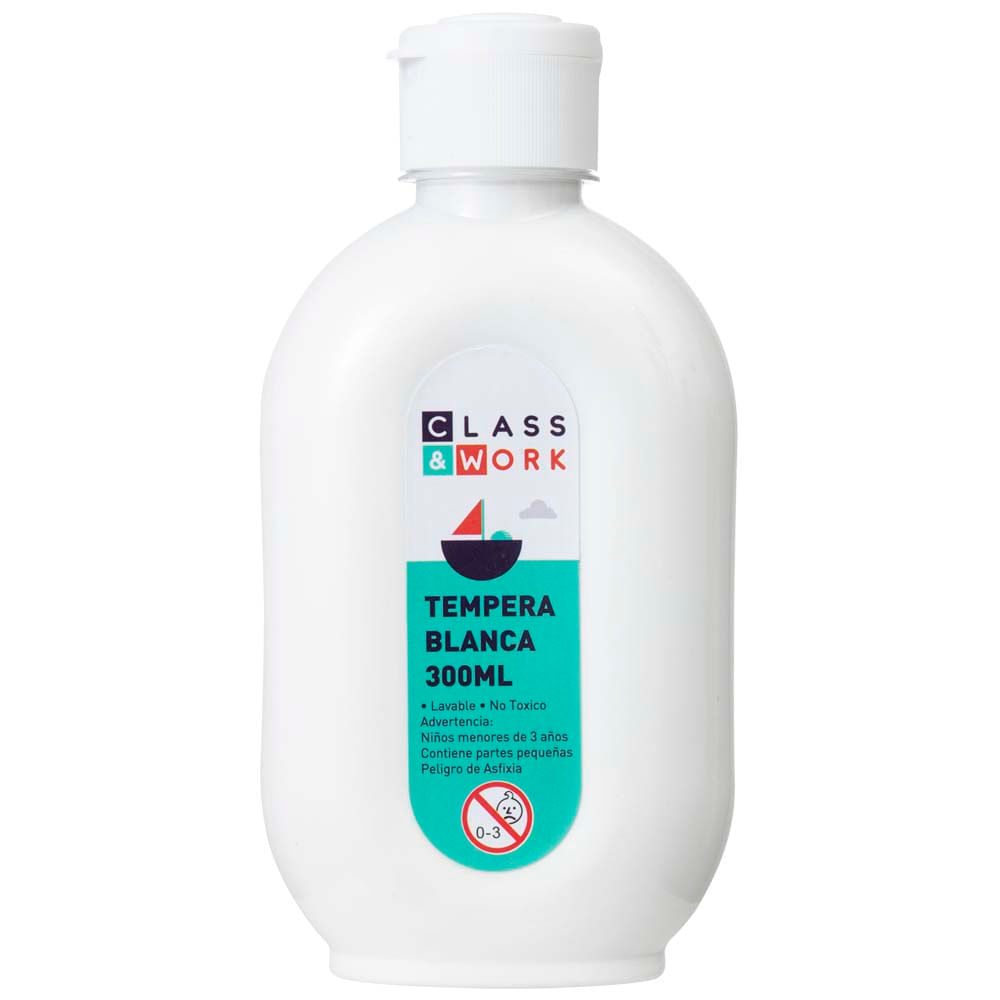 Témpera Blanca CLASS&WORK KR971884 300ml
