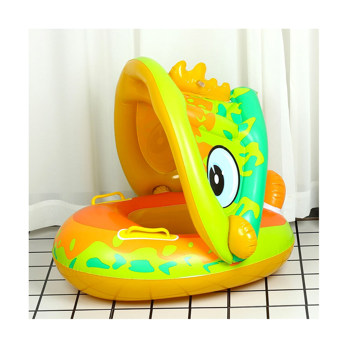 Flotador Con Techo Inflable Para Bebe A