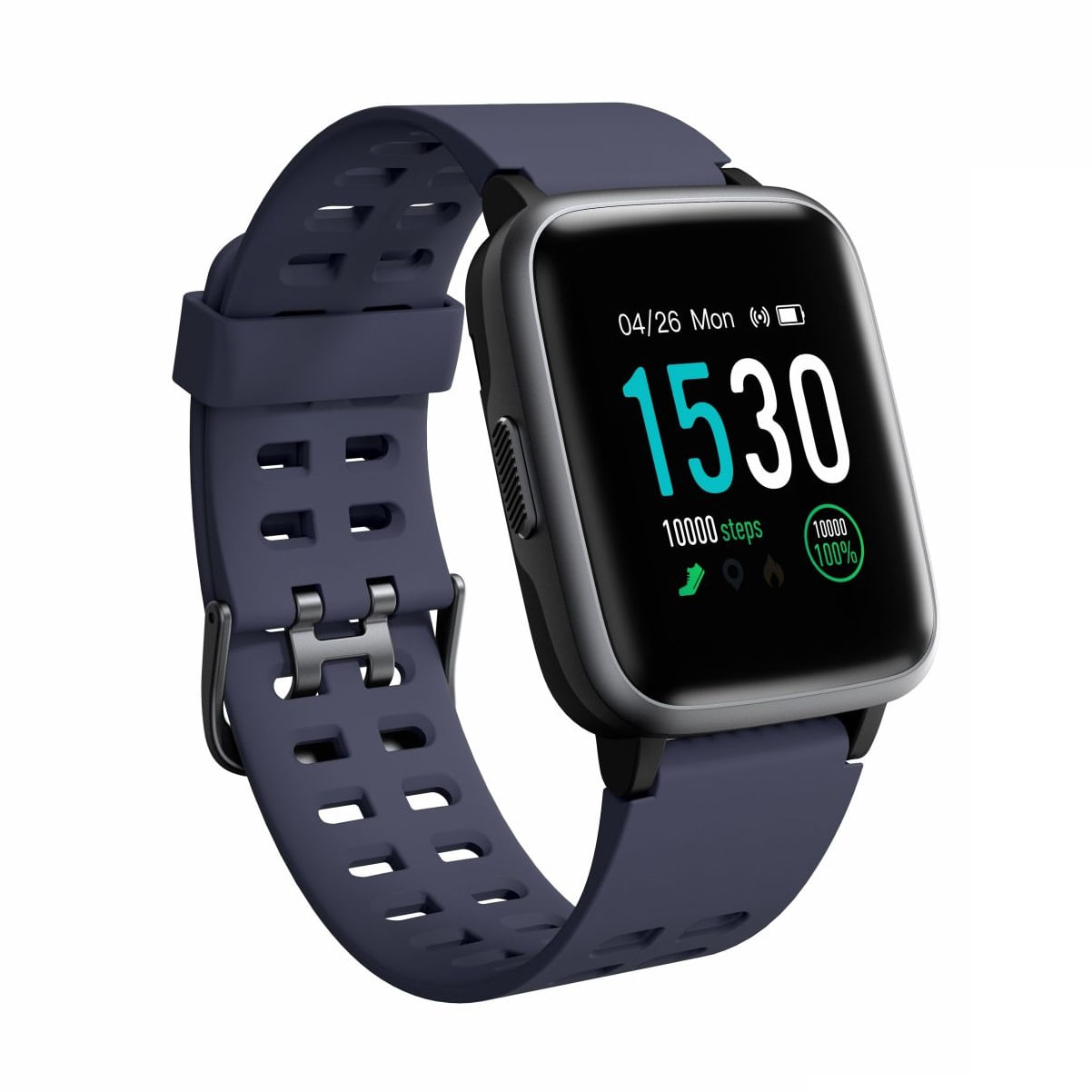 Smartwatch Leotec Multisports Fit 814 Blue Pulsómetro Relax Acelerómetro