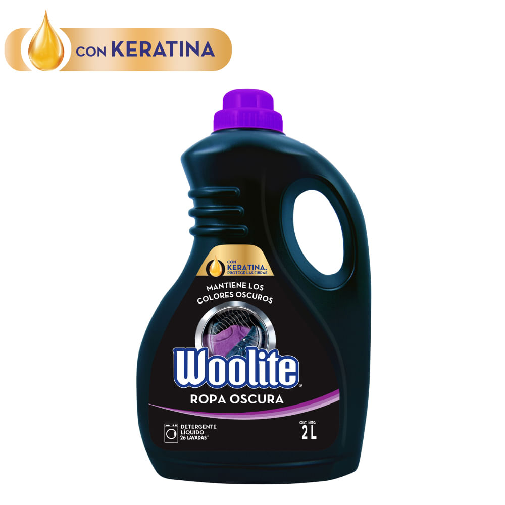 Detergente líquido WOOLITE Ropa negra y oscura Galonera 2L | plazaVea -  Supermercado