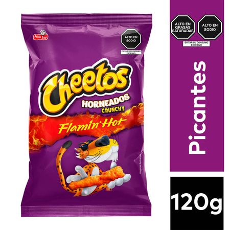 Piqueos CHEETOS Flamin Hot Bolsa 120g | PlazaVea - Supermercado