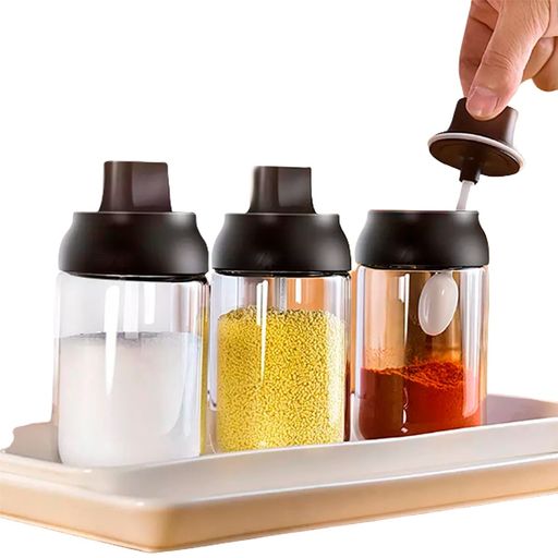 Organizador de Especias para Estante de Cocina con 6 Condimenteros