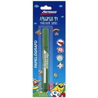 Marcador Jumbo ARTESCO Aquamax 47 Verde Blíster 1un