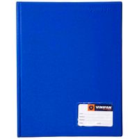 Folder VINIFAN A4 Tapa Dura Azul con Gusano