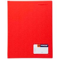 Folder VINIFAN A4 Tapa Dura Rojo