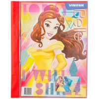 Folder VINIFAN Princesas A4 con Escarcha