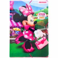 Folder ARTESCO Plastificado C/Liga Variados Niña