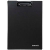 Carpeta VINIFAN con Sujetador Superior Color Negro 1un