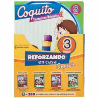 Libro Infantil COQUITO Reforzando en Casa 3 Años