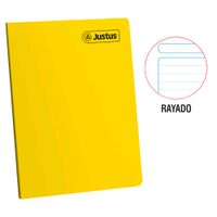 Cuaderno JUSTUS Deluxe Rayado 80 Hojas