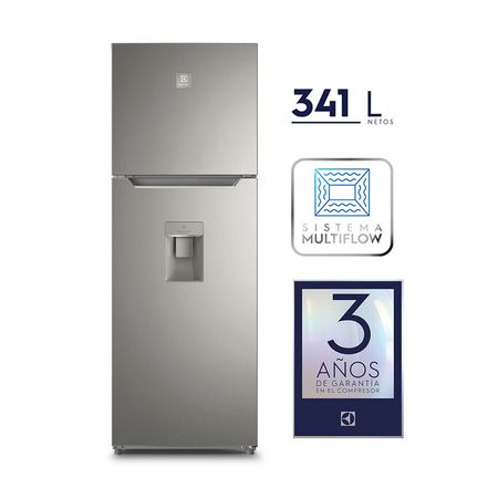 Refrigeradora Electrolux ERTS45K2HUS Top Freezer 341L Gris