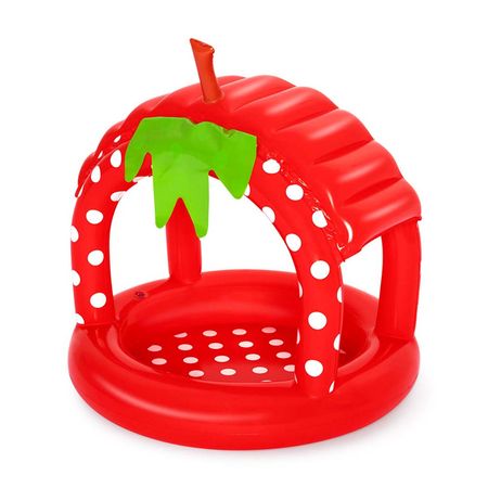 Piscina Inflable Circular Bestway Bebe Very Berry 91x91x91cm Rojo