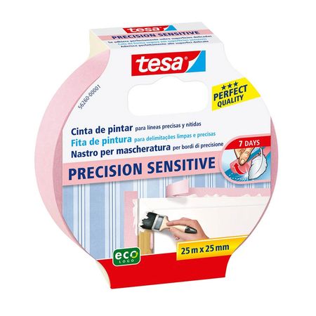 Cinta Masking Tape Sensitive 25mx25mm Rosa