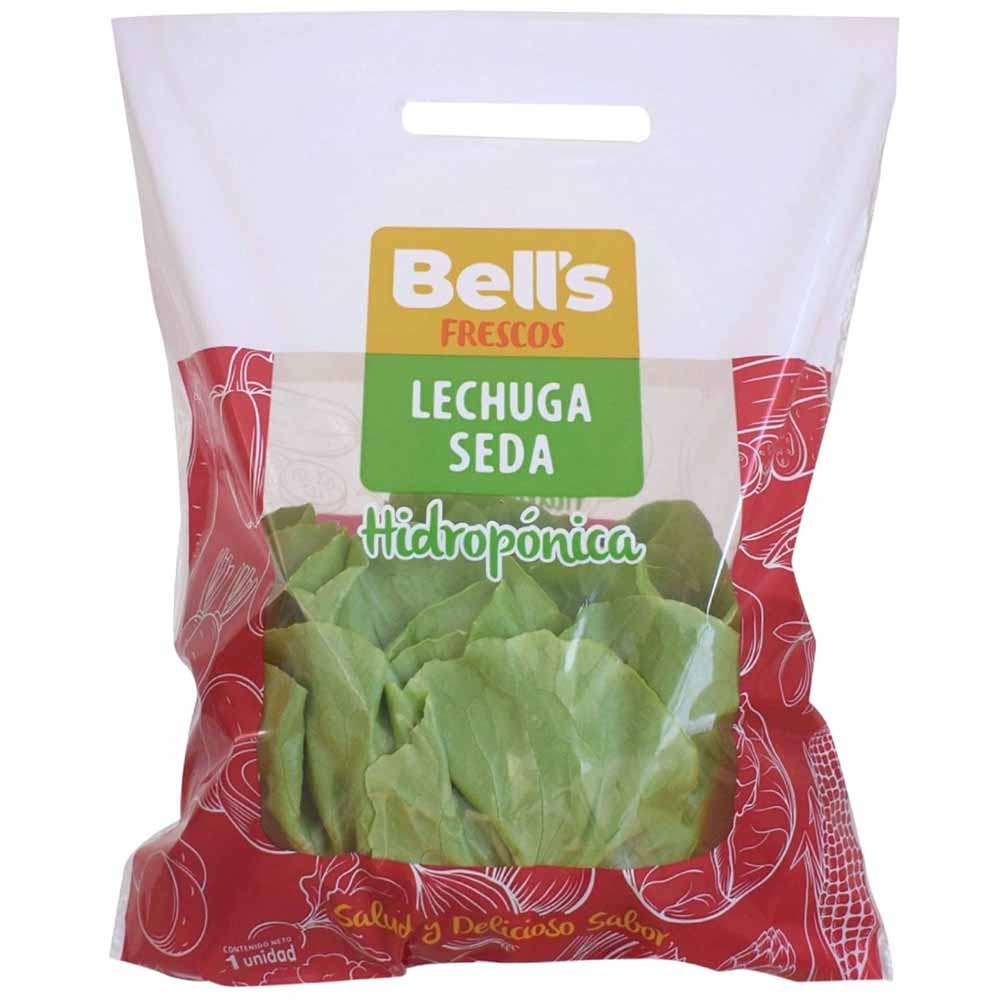 Lechuga Seda Hidropónica BELL'S Bolsa 200g aprox.