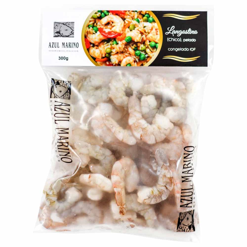 Langostinos Crudos AZUL MARINO Bolsa 300g