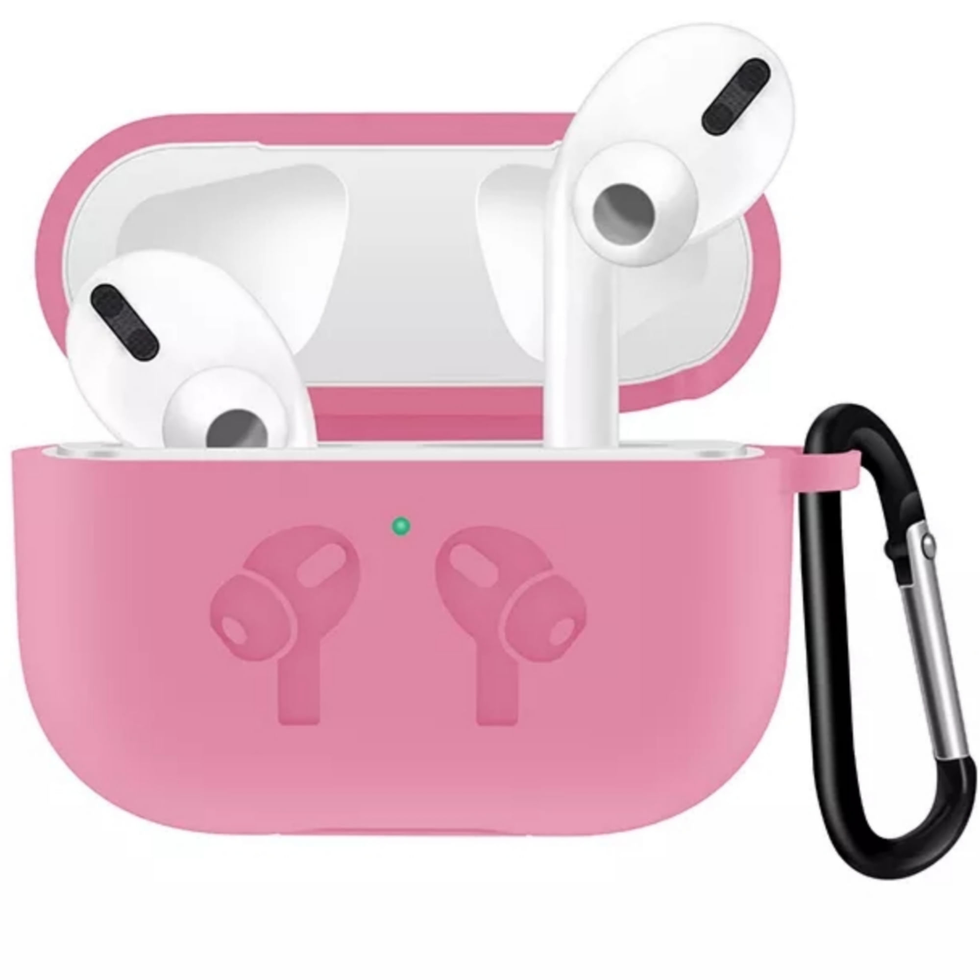 Case Protector de Silicona para Audífonos Airpods PRO - ROSA