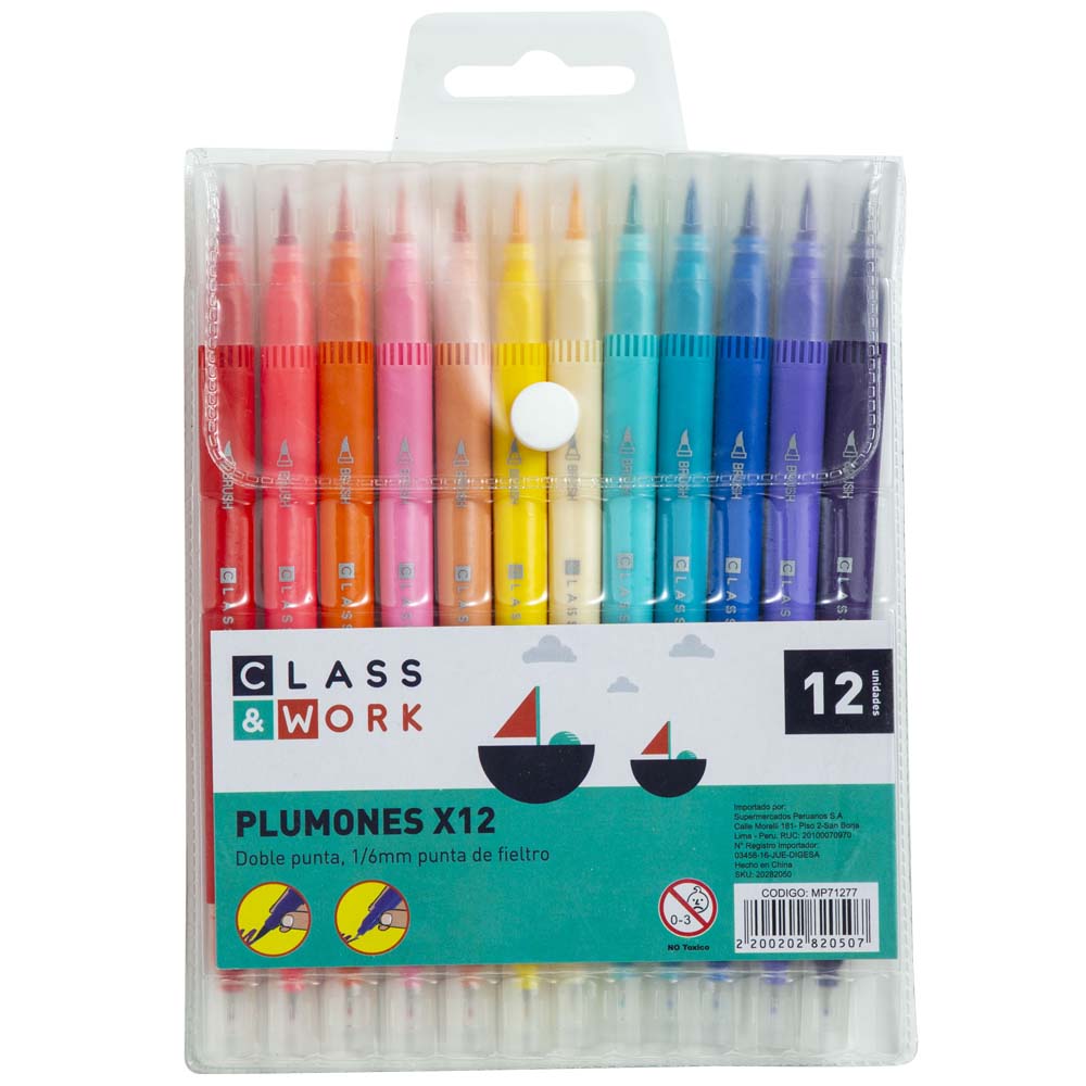 Plumones CLASS&WORK MP71277