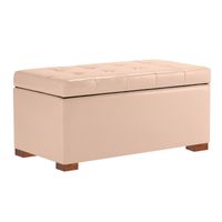 Baul Albert Mavisac Dos Plazas Color Beige - Ultra Cuero