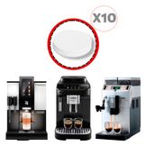 Cafetera automática de espresso roja Oster® PrimaLatte™ BVSTEM6603R