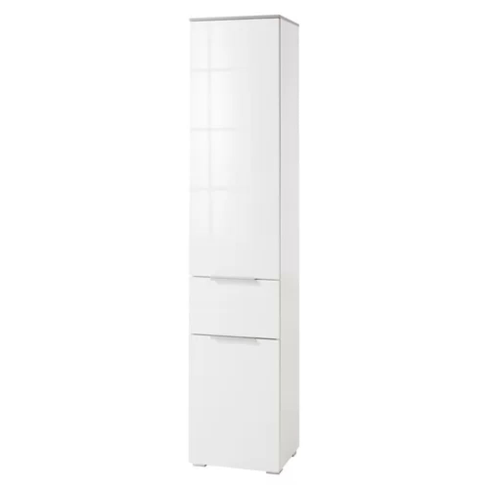 Mueble Organizador Alto de Baño Sawia Blanco