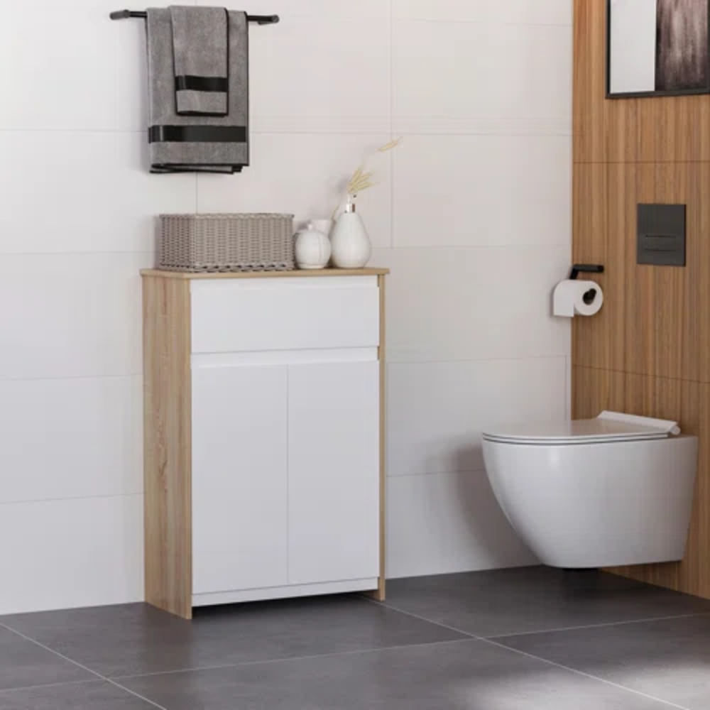 Mueble Organizador de Baño Nórdico 60cm